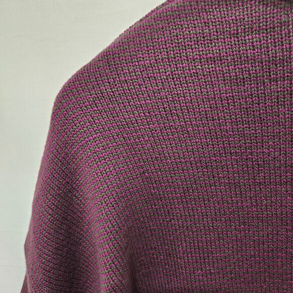 Levi's Men's Purple Green Relaxed Fit Sweater Size Medium - Picture 7 of 9